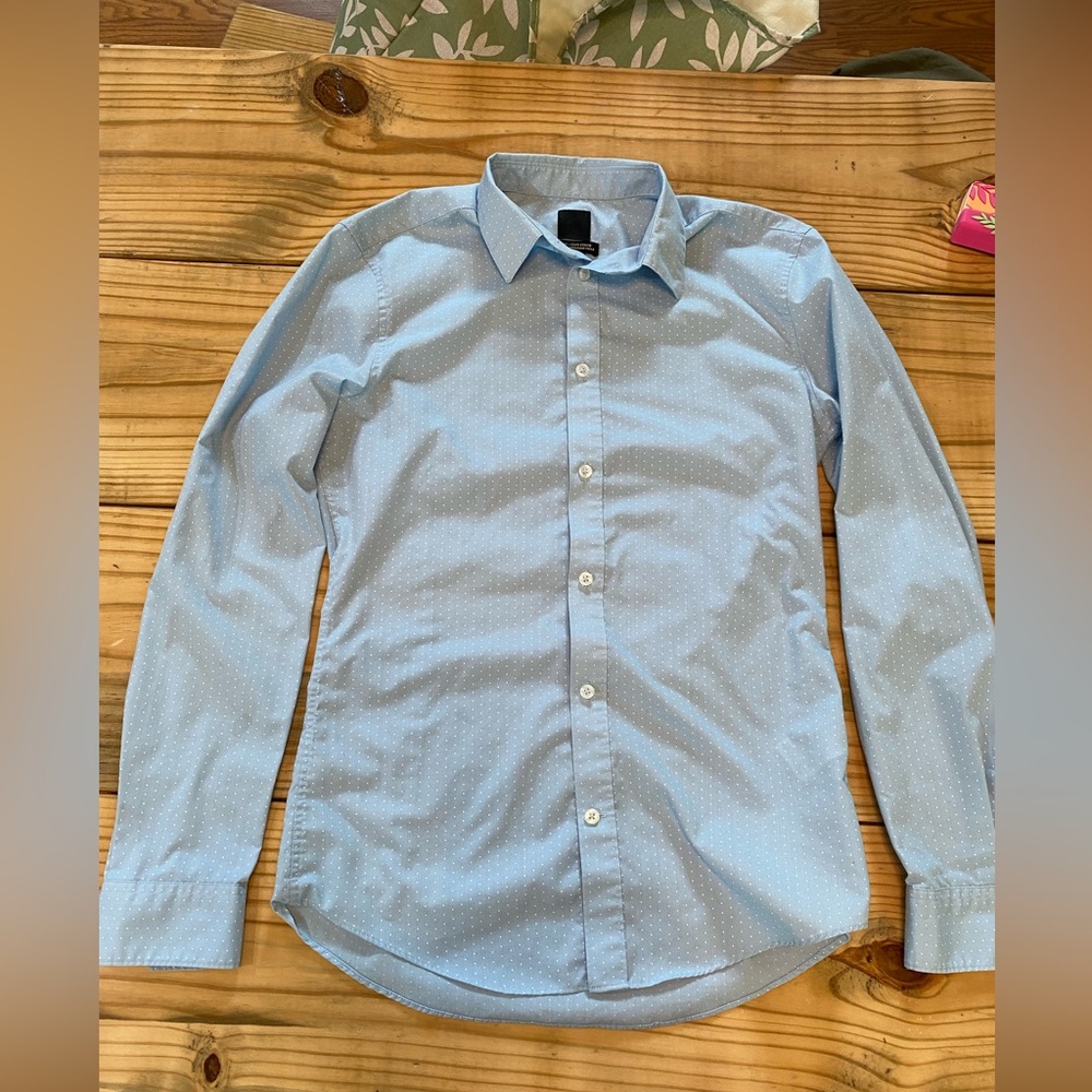 Light Blue Button Up